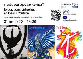 Musée SOULAGES sur Minecraft : expositions virtuelles