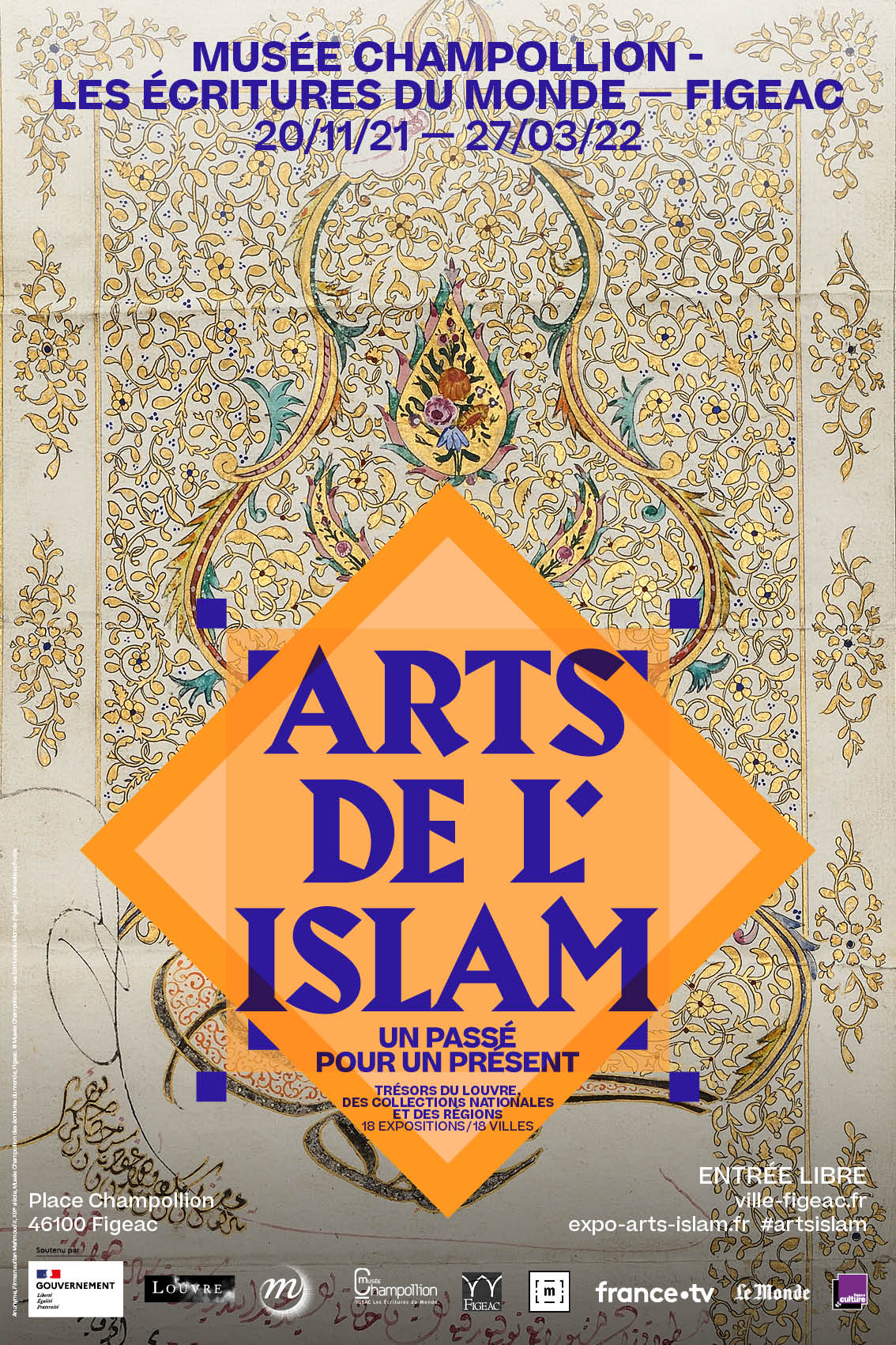 ARTS DE L ISLAM _FIGEAC_AFFICHE
