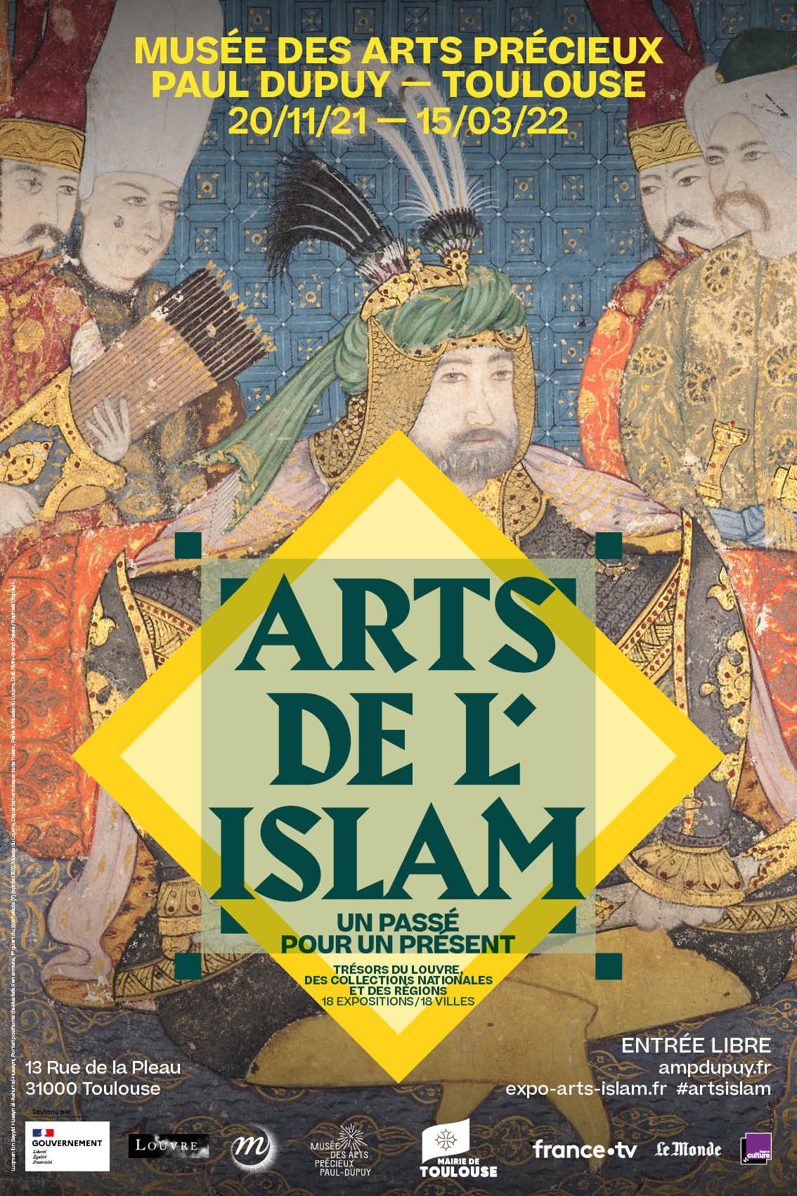 ARTS DE L ISLAM_TOULOUSE_AFFICHE-Dupuy