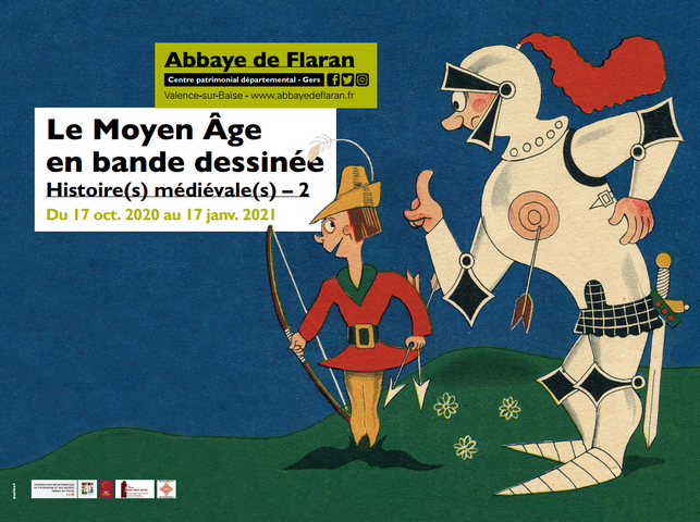 Abbaye de Flaran - 2020-10 - Exposition BD et Moyen Age