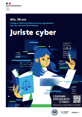 Affiche cyber juriste