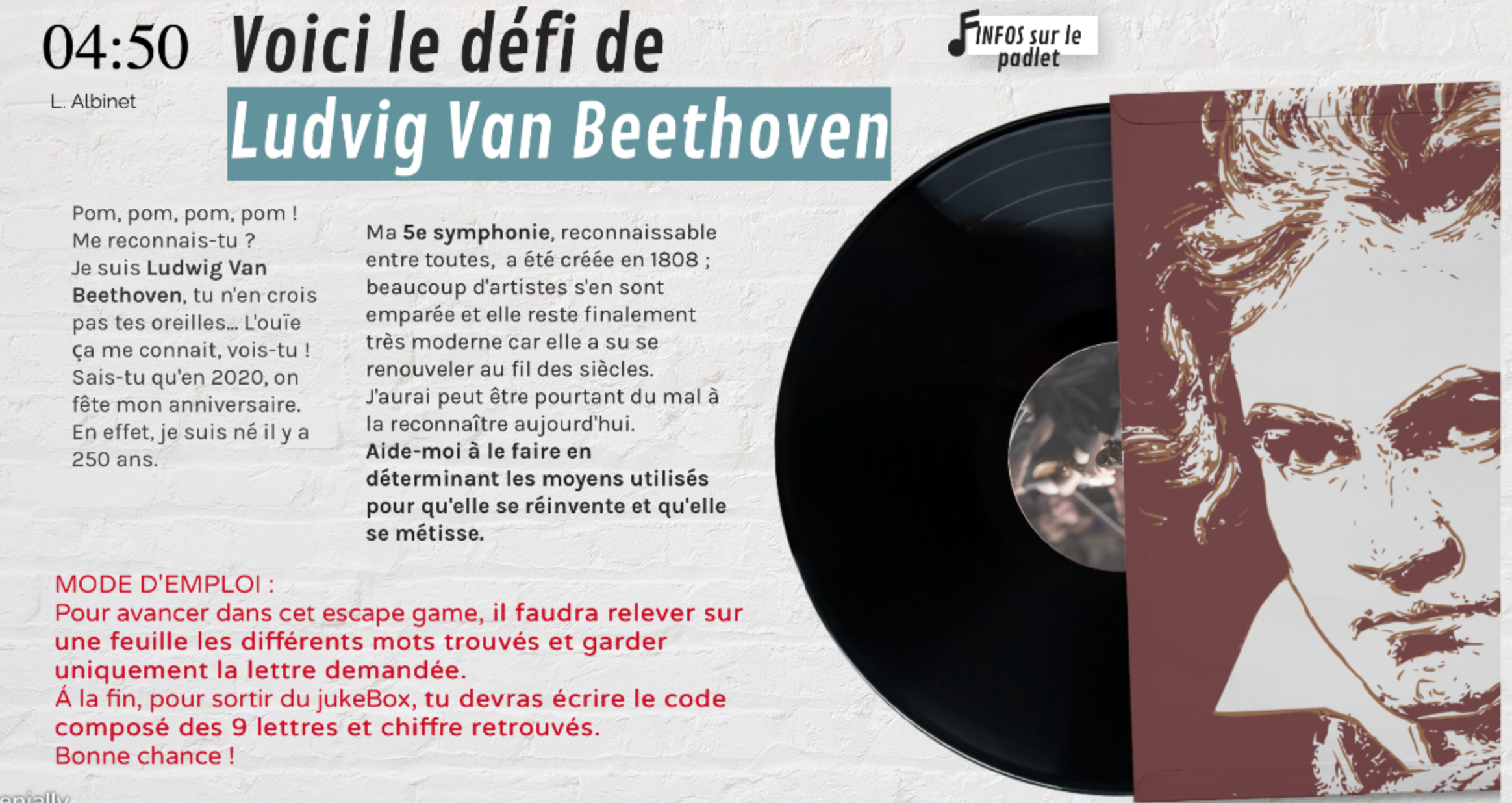 escape game beethoven