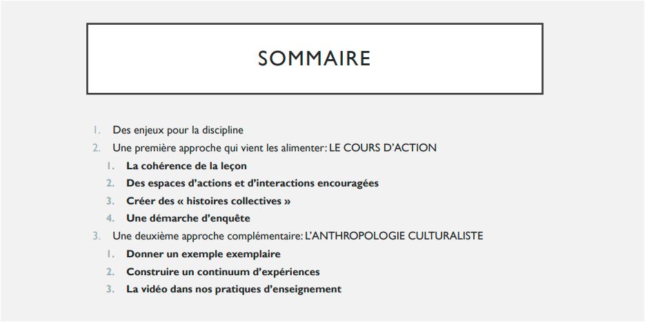 Sommaire 