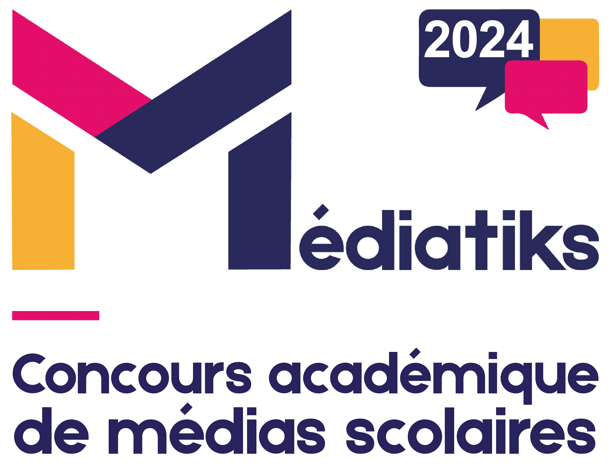 Logo Médiatiks académique 2024